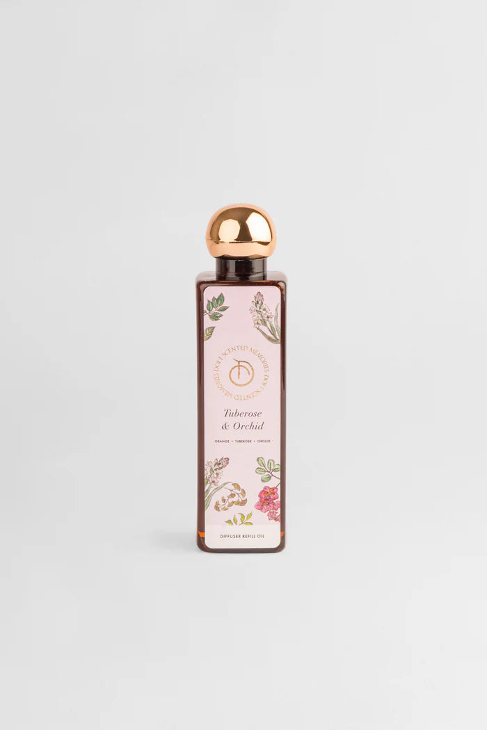 Doft Diffuser Refill Oil | Tuberose & Orchid | Pink |