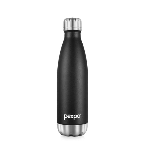 Pexpo Electro Thermo Steel Bottle | Tri-Ply Vacuum Insulated Hot & Cold Flask | For Daily Use