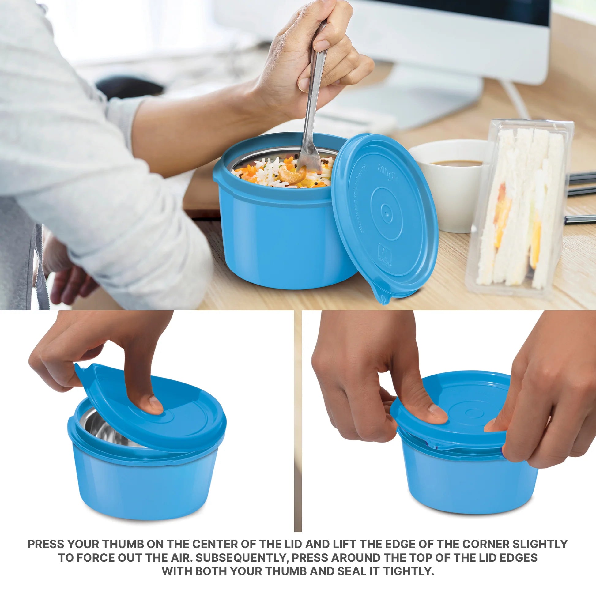 Milton Essen Lunchbox Special Blue