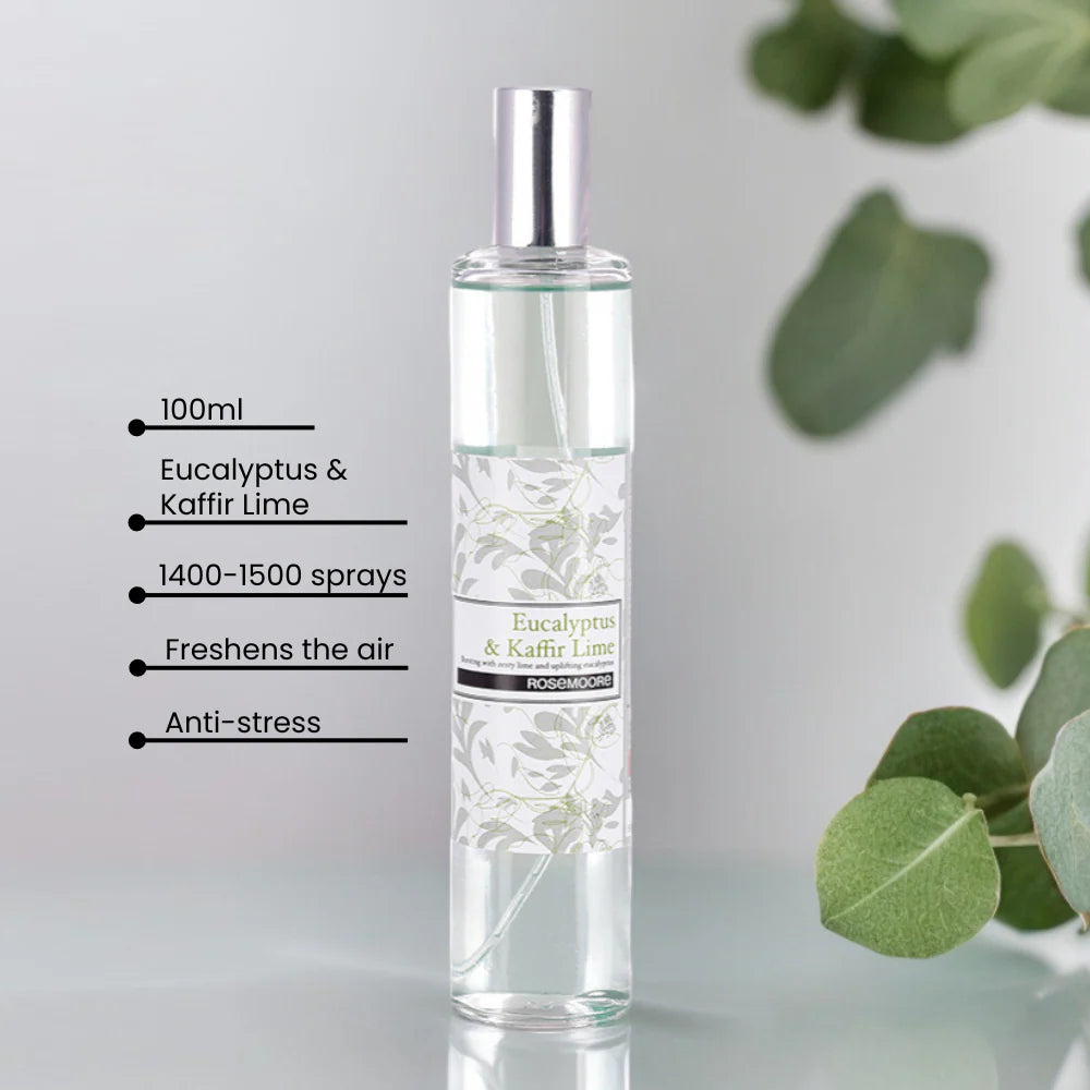 Rosemoore Eucalyptus & Kaffir Lime Scented Home & Room Spray 100 ml