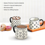 Milton Fable Ceramic Mug Heart Doodle 400ML