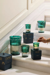 Doft Royal - Hurricane Candle | Green | White Amber & Tonka