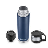 Pexpo Ferrero Thermo Steel Flask | Tri-Ply Vacuum Insulated Hot & Cold Bottle