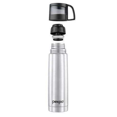 Pexpo Ferrero Thermo Steel Flask | Tri-Ply Vacuum Insulated Hot & Cold Bottle