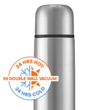Borosil Thermo Flask Double Wall Bottle 1L