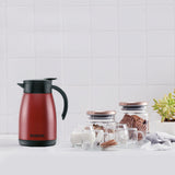 Borosil Insulated Tea Pot, Red, 1.5L