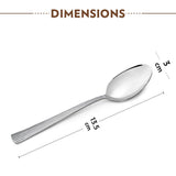 Borosil Vintage Tea Spoon, Set of 6, L-13.5cm