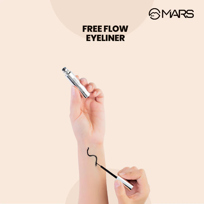 Mars Black Liquid Eyeliner | Free Flow Eyeliner