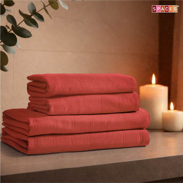 Spaces Freshlite 100% Cotton Bath Towel, 250 GSM, Solid Colours Available