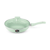 Milton Ceramic Fry Pan With Glass Lid