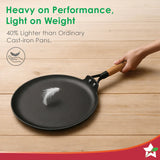 Wonderchef Pre-Seasoned Ferro Light Dosa Tawa 28cm