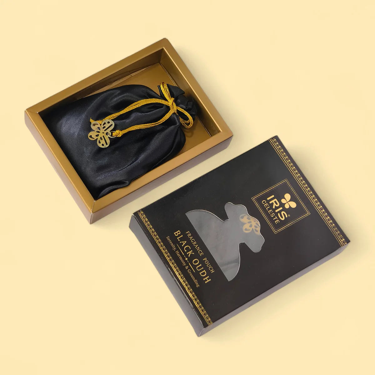 IRIS Celeste Black Oudh Fragrance Pouch 100 gm
