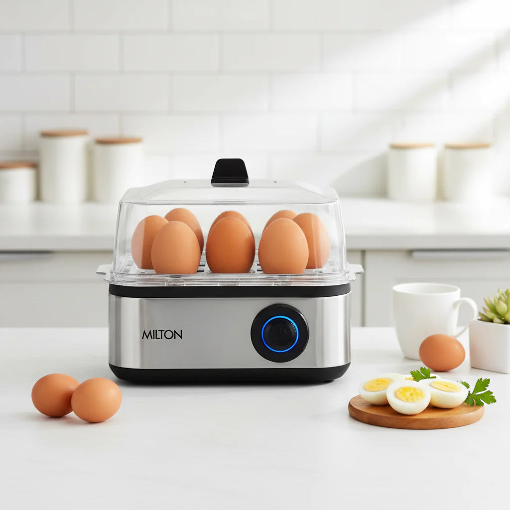 Milton 2-In-1 Egg Boiler & Poacher 500W
