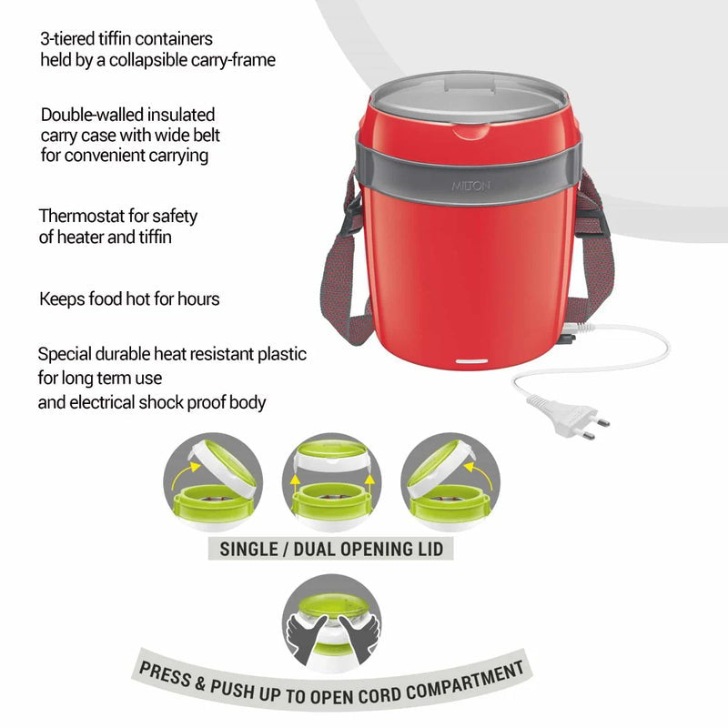 Milton Futron Electric Lunchbox 3pcs set