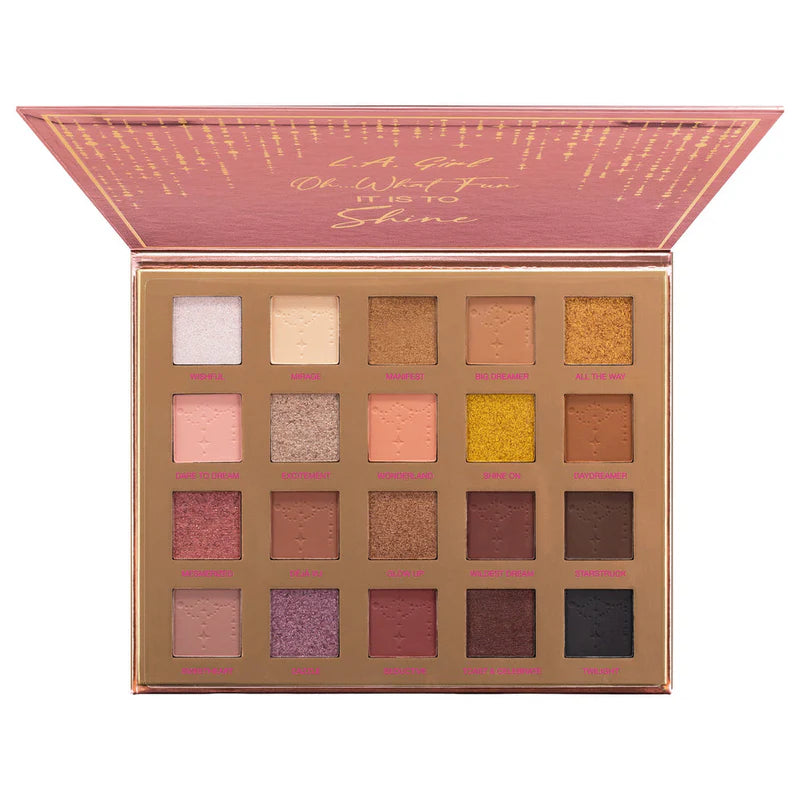 L.A. Girl Dazzle All The Way 20 Color Eye Shadow Palette