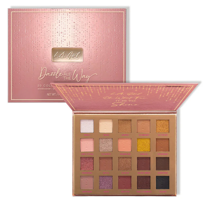 L.A. Girl Dazzle All The Way 20 Color Eye Shadow Palette