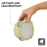 Borosil Glory Round Lunchbox, Set of 2, 280ml