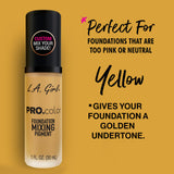 L.A. Girl Pro color Foundation Mixing Pigment