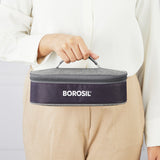 Borosil Glory Round Lunchbox, Set of 2, 280ml
