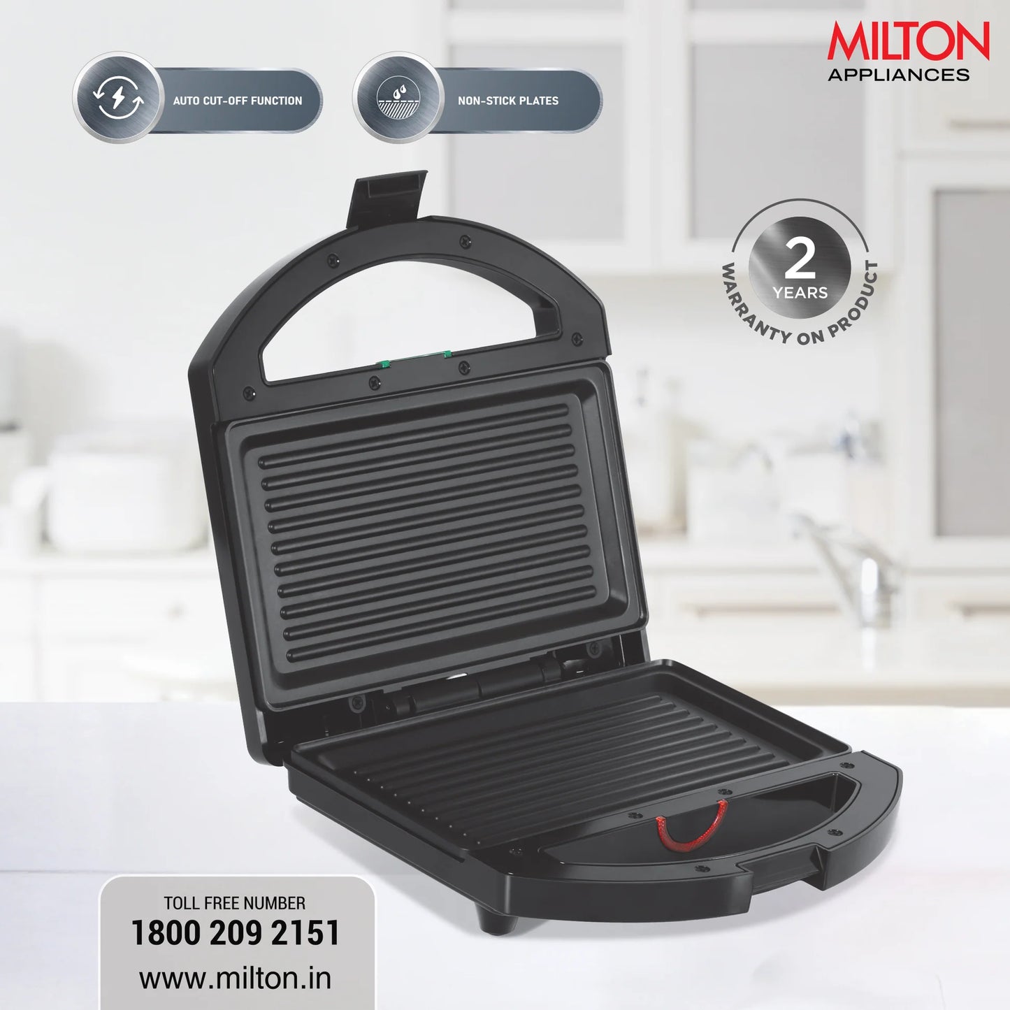 Milton Sandwich Griller HSG044