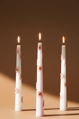 Doft 3D Blossom Trio - Taper Candles | Set of 3