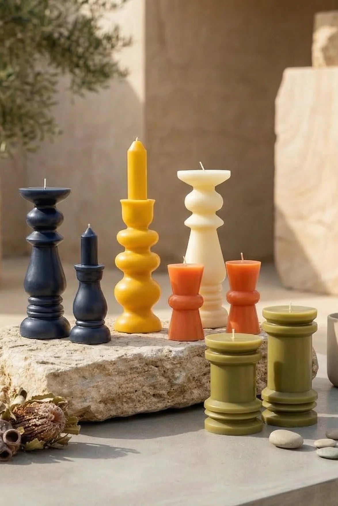 Doft Chilli Modern Pillar Candle