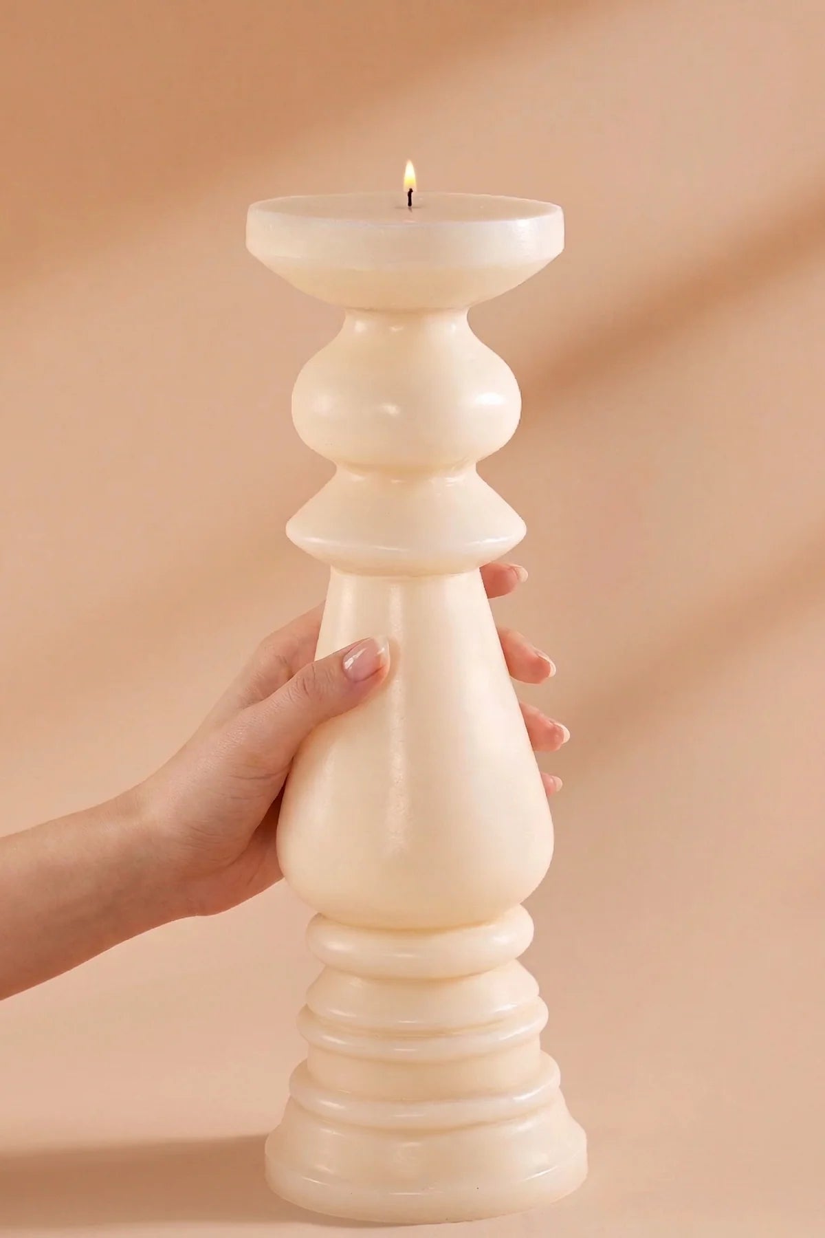 Doft Cashew Modern Pillar Candle