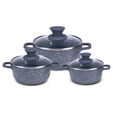 Wonderchef Granite Die-Cast Non-stick Casserole Set of 6