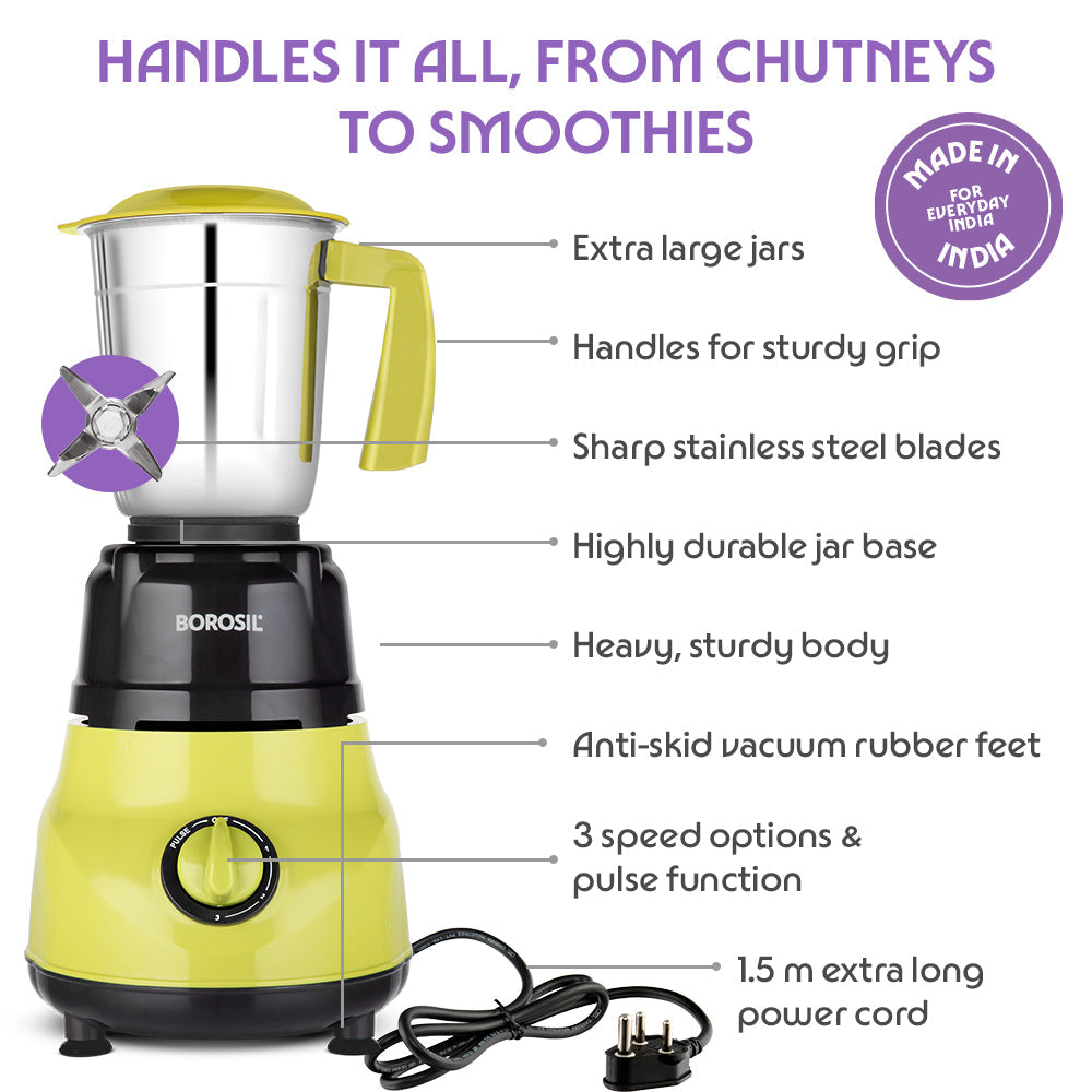 Borosil Max Mixer Grinders 600W