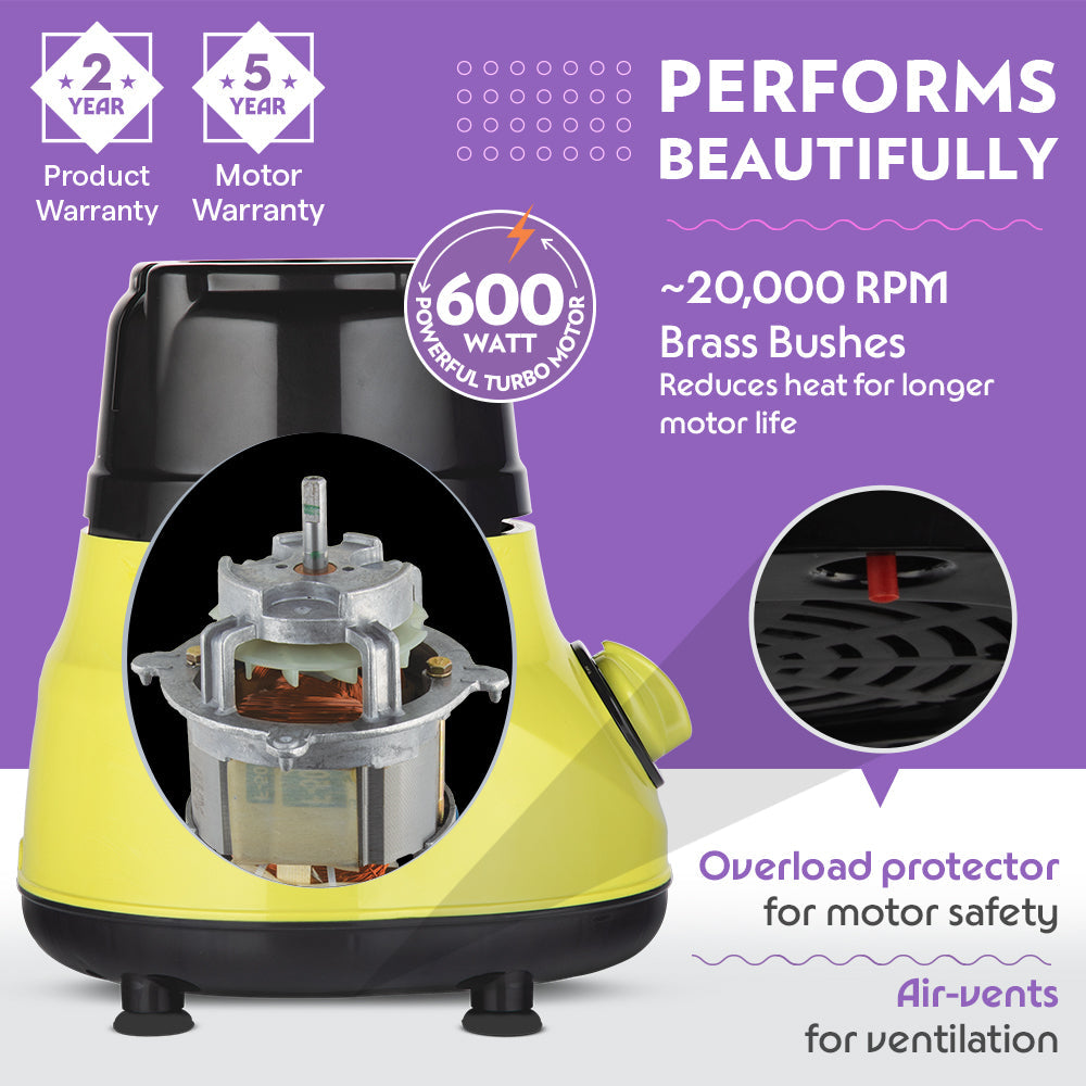 Borosil Max Mixer Grinders 600W