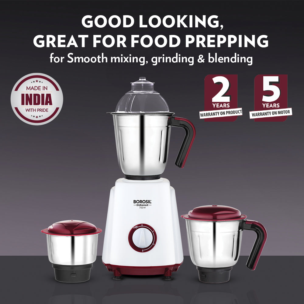 Borosil Duramax Mixer Grinder 750W