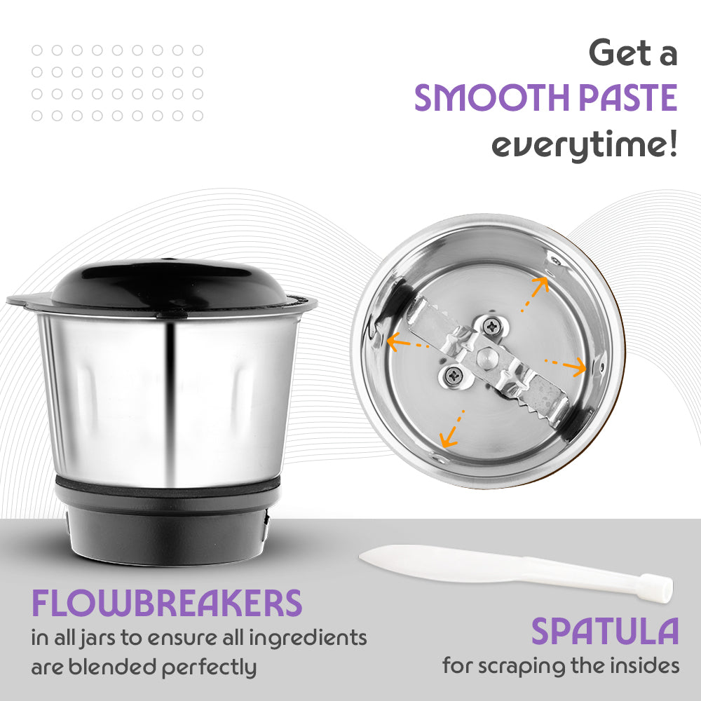 Borosil Silverline RG Mixer Grinders