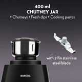 Borosil Silverline Mixer Grinder  750W