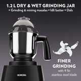 Borosil Silverline Mixer Grinder  750W