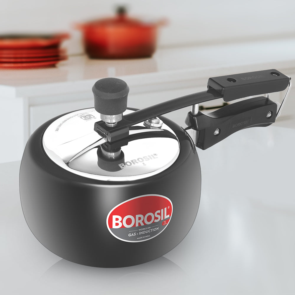 Borosil Pronto Hard Anodised Pressure Cooker