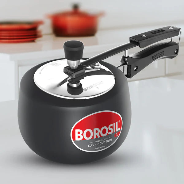 Borosil The Pronto Hard Anodised Pressure Cooker