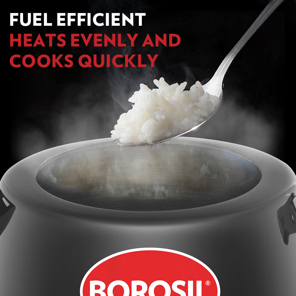 Borosil The Pronto Hard Anodised Pressure Cooker