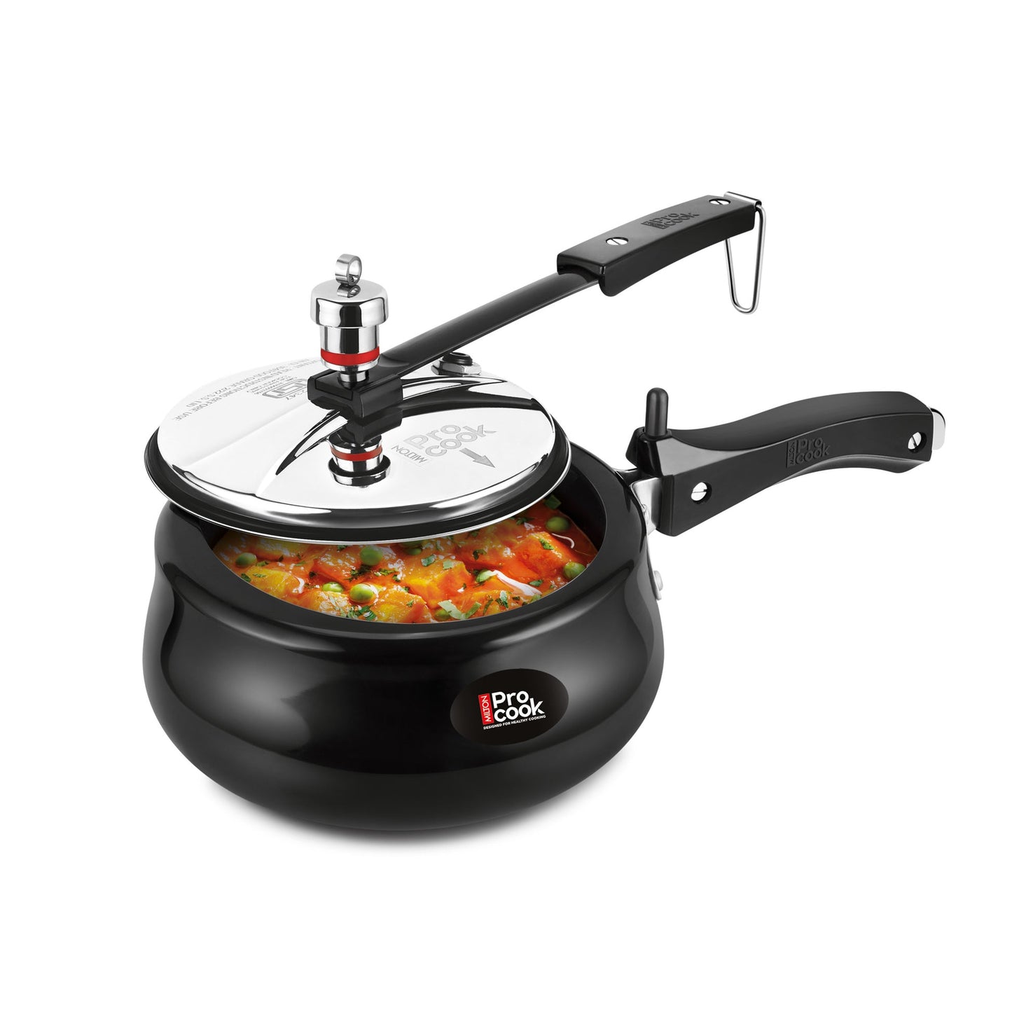 Milton Hard Anodized Royal Curve Inner Lid Pressure Cooker