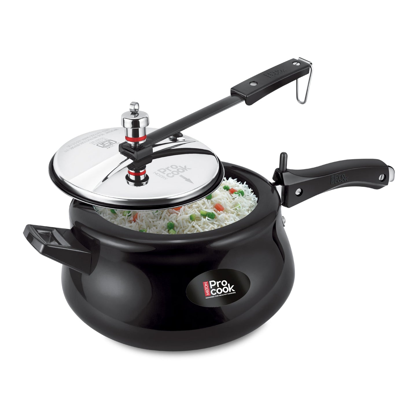 Milton Hard Anodized Royal Curve Inner Lid Pressure Cooker