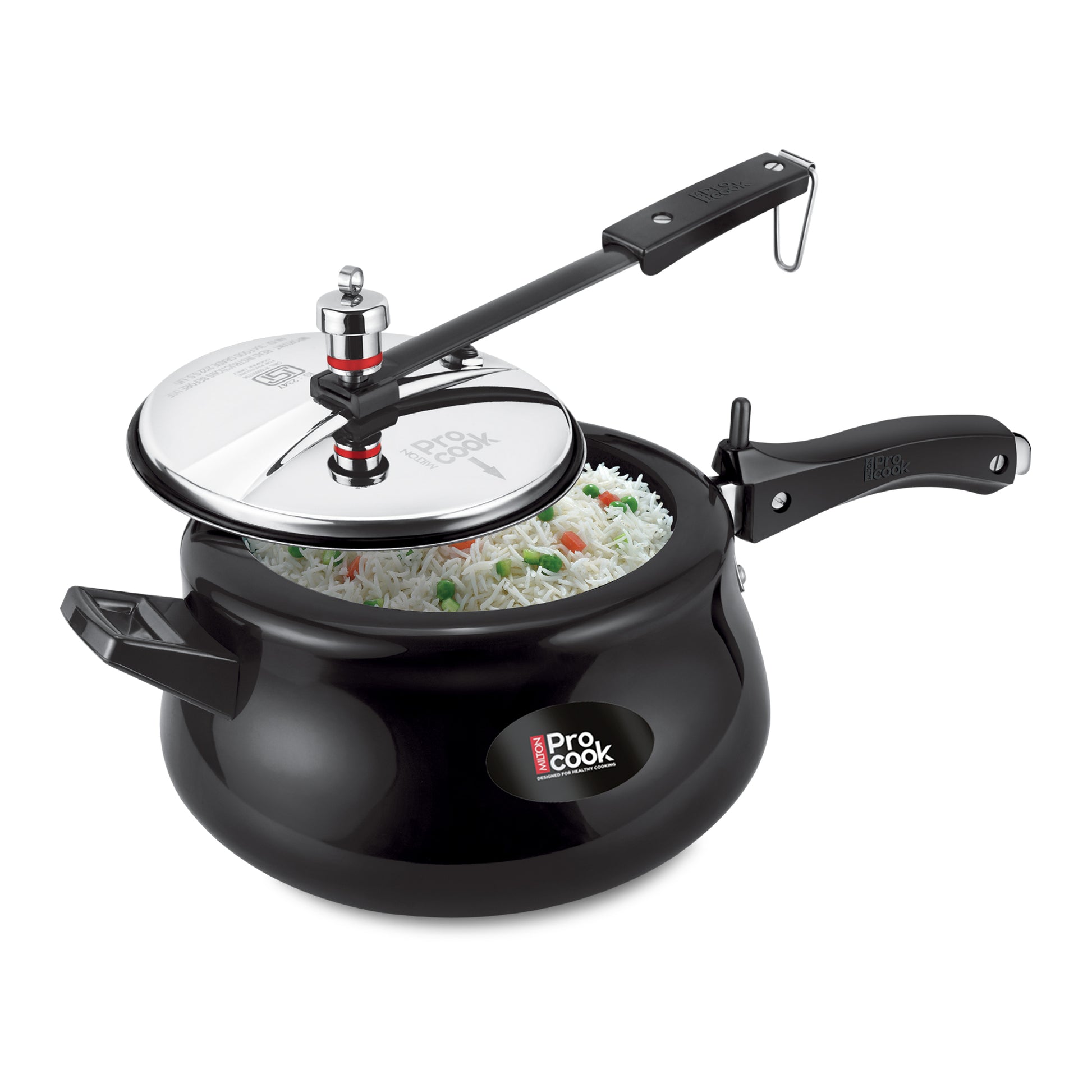 Milton Hard Anodized Royal Curve Inner Lid Pressure Cooker