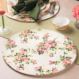 Borosil Amora Premia Table Mats Set of 4, Dia 5 Inch