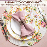 Borosil Amora Premia Table Mats Set of 4, Dia 5 Inch