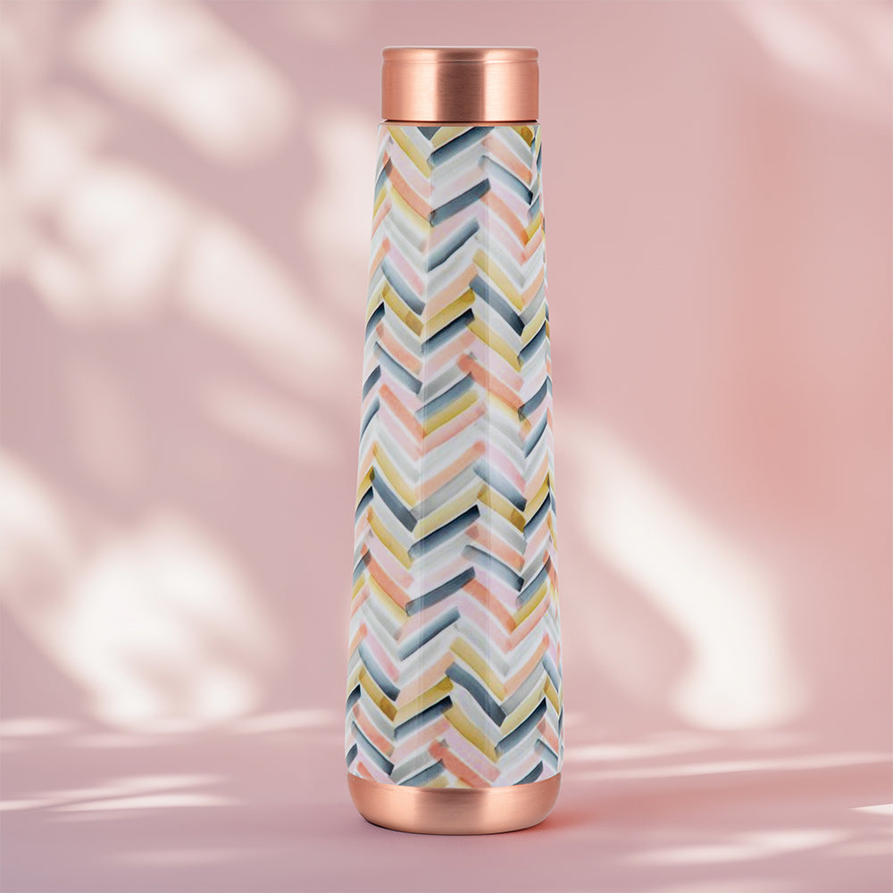 Borosil Arth Skylar Copper Bottle