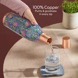 Borosil Gemini Quinn Copper Bottle