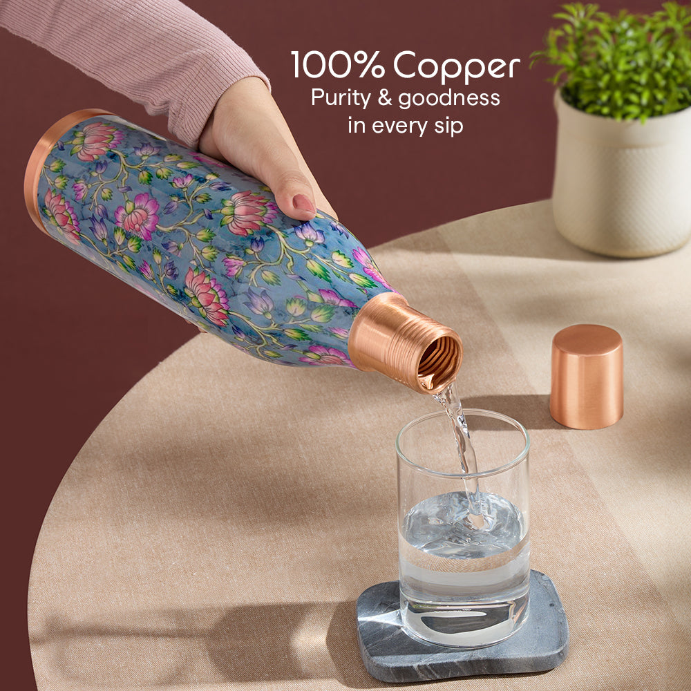 Borosil Gemini Quinn Copper Bottle