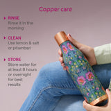 Borosil Gemini Quinn Copper Bottle
