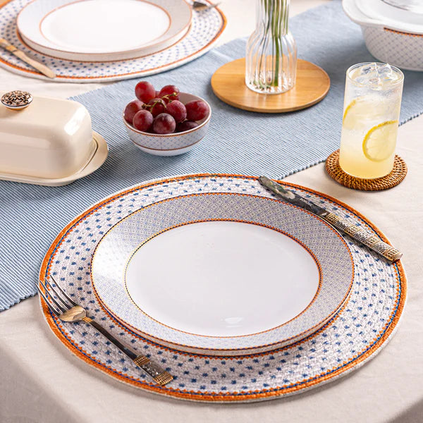 Borosil Amora Premia Table Mats Set of 4, Dia 5 Inch