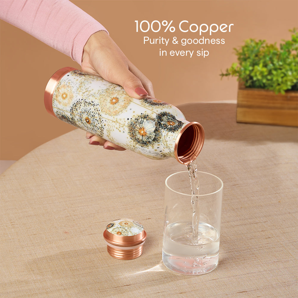 Borosil Thirtha Vesta Copper Bottle