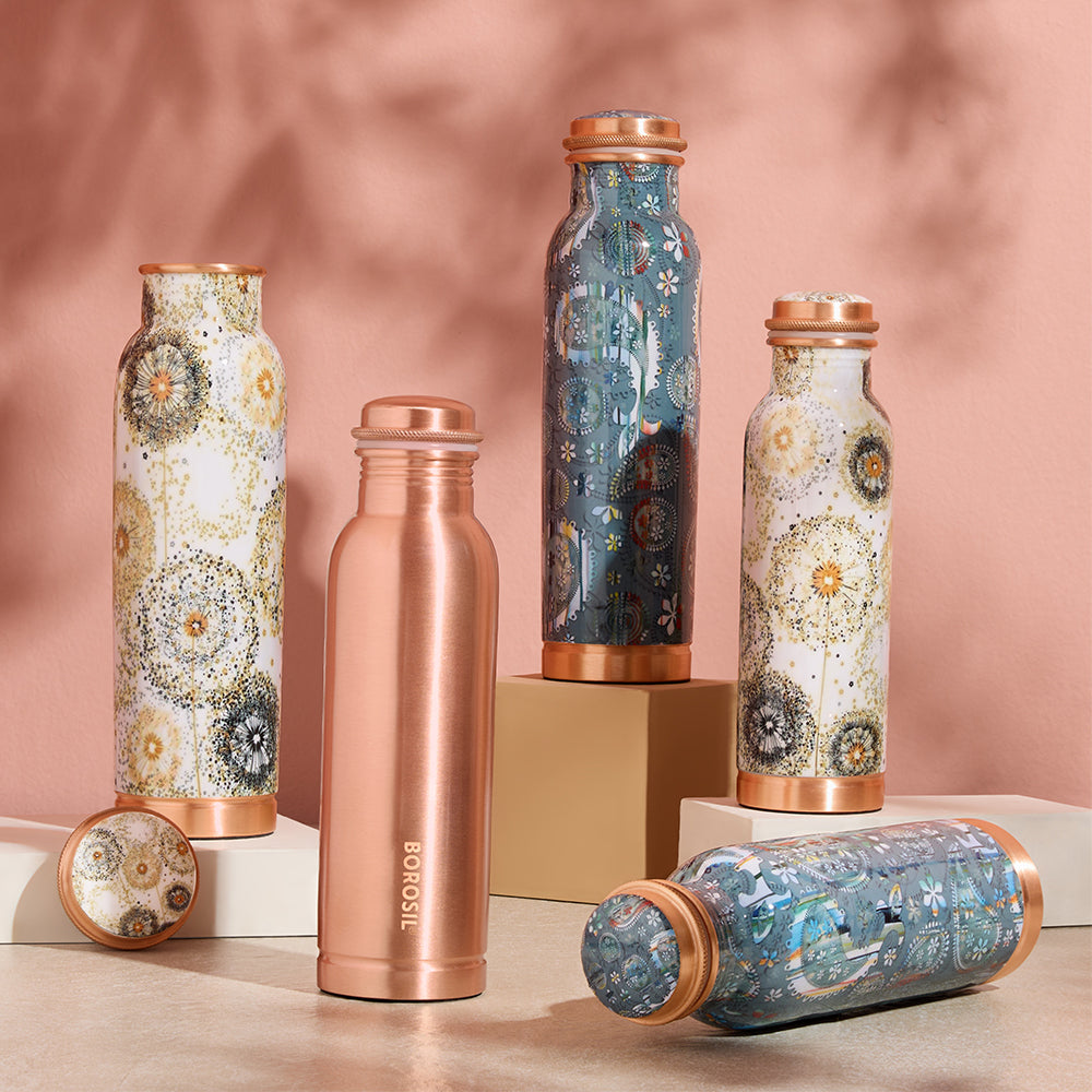 Borosil Thirtha Vesta Copper Bottle