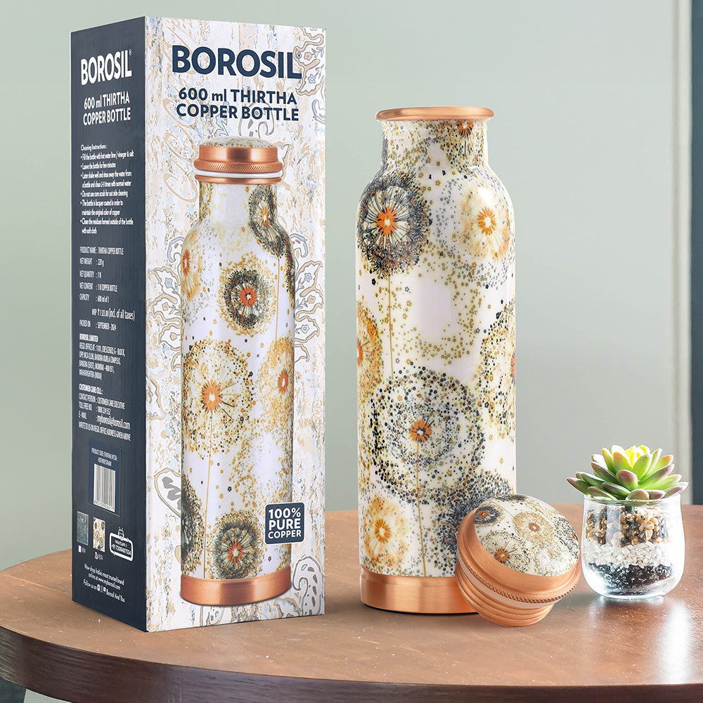 Borosil Thirtha Vesta Copper Bottle